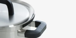 BK Flow Cool Pannenset - 4-delig – RVS Deksels - Veilig Afgietsysteem - Geschikt Voor Alle Warmtebronnen -Greenpan Winkel 1200x601 1