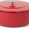 Combekk Sous Chef Gietijzeren Braadpan - 28cm - Rood