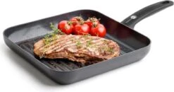 GreenPan Cambridge Grillpan 28cm - Zwart - Inductie - PFAS-vrij -Greenpan Winkel 1200x634 1