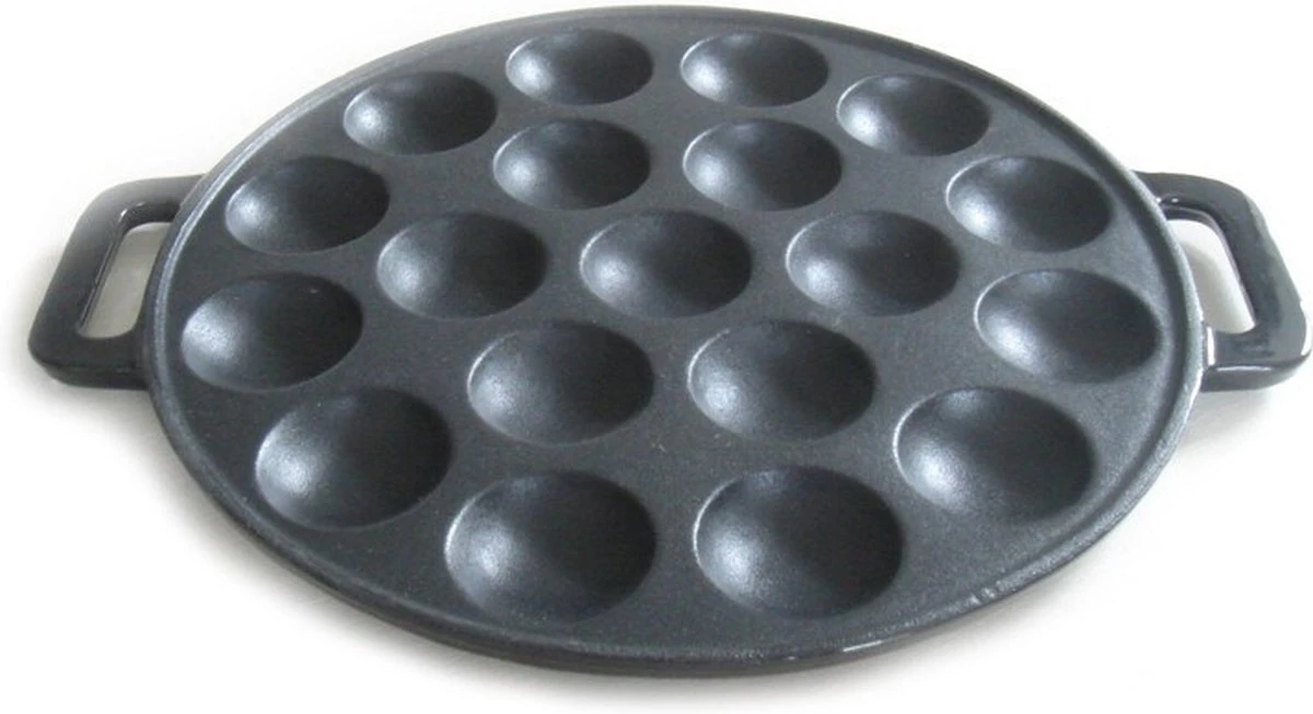 Inno Cuisinno Poffertjespan - Ø 24 Cm - Zwart 1 Inno Cuisinno Poffertjespan - Ø 24 Cm - Zwart