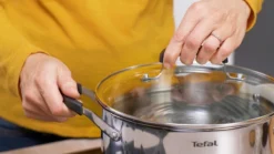 Tefal Cook & Cool E493S6 - Set 3-delig (kookpan 20/24 + Steelpan 16) -Greenpan Winkel 1200x674 11