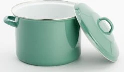 Lite-Body Magnus Soeppan/Stamppotpan Met Deksel - 24cm/8l - Emaille - Olijf Groen -Greenpan Winkel 1200x698 8