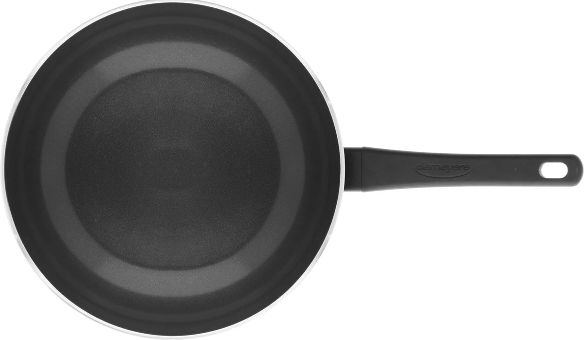 Demeyere Alu Classico 3 Wokpan – Inductie – Ceraforce Keramische Antikleeflaag – 28 Cm – PTFE En PFAS Vrij 2 Demeyere Alu Classico 3 Wokpan – Inductie – Ceraforce Keramische Antikleeflaag – 28 Cm – PTFE En PFAS Vrij - Afbeelding 2
