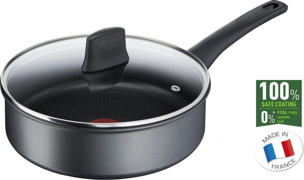 Tefal Easy Chef Hapjespan - Ø 24 Cm + Deksel 2 Tefal Easy Chef Hapjespan - Ø 24 Cm + Deksel - Afbeelding 2