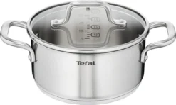 Tefal Virtuoso Pannenset 5 Delig - Hoge Kookpan Ø 22 Cm + Steelpan Ø 16 Cm + Kookpannen Ø 18/20/24 Cm -Greenpan Winkel 1200x721 2