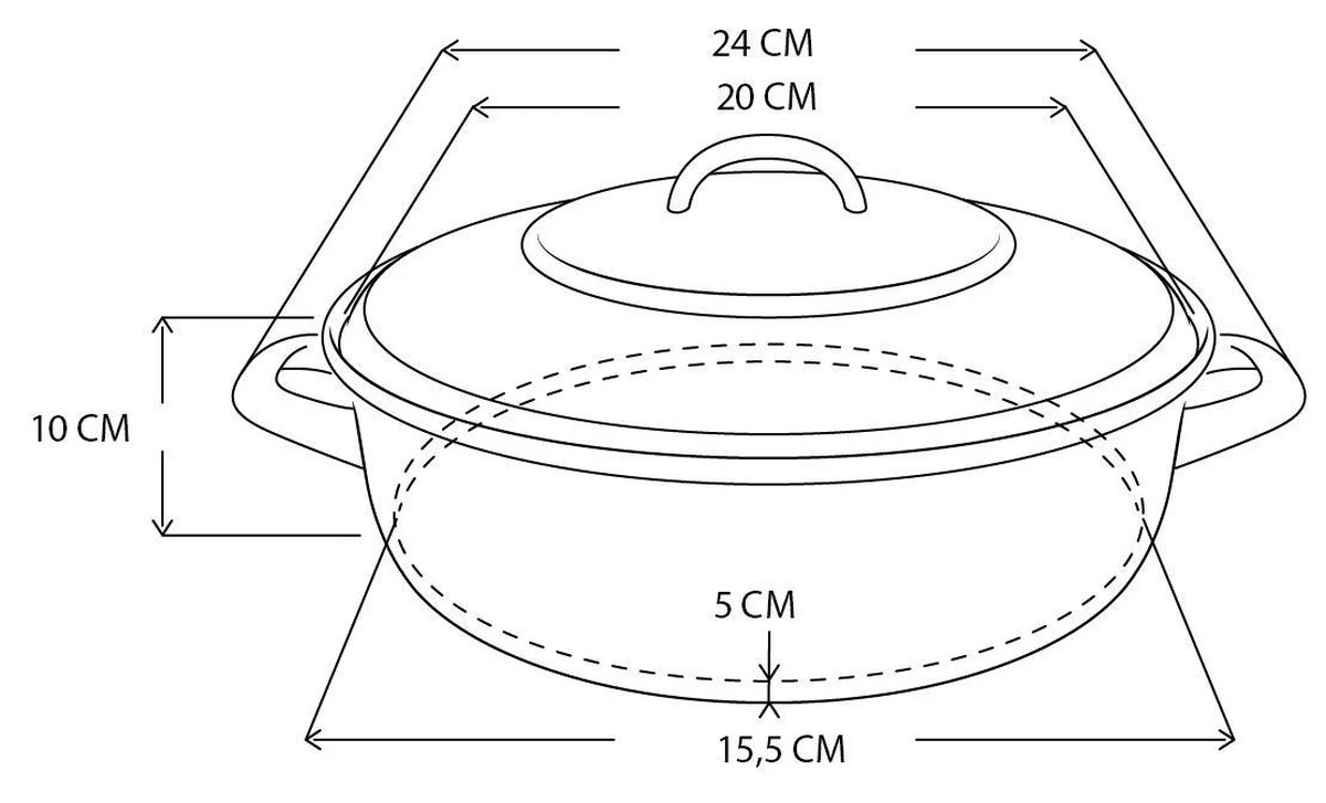 Sola - Braadpan Cm Oranje/rood Gietijzer 6 Sola - Braadpan Cm Oranje/rood Gietijzer - Afbeelding 6