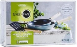 GreenPan Mayflower Koekenpannenset Ø 20cm + Ø 24cm + 1 Accessoire - Lichtblauw - Inductie - PFAS-vrij -Greenpan Winkel 1200x730 3