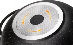 Cheffinger | Luxe Wokpan Met Deksel | 36CM | Alle Warmtebronnen | Oriental -Greenpan Winkel 1200x737