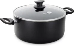 GreenPan Cambridge Kookpan Met Deksel 24cm - Zwart - Inductie - PFAS-vrij -Greenpan Winkel 1200x751 4