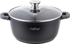Cheffinger Cooking | Braadpan Met Deksel | 28cm | Alle Warmtebronnen |DC28 -Greenpan Winkel 1200x757 5