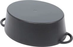 Fontignac Main Libres Braadpan - Ovaal - 29 Cm - Zwart -Greenpan Winkel 1200x779 1