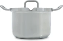 BK Q-linair Master Glas Pannenset - 5-delig - Glazen Deksel - Veilig Afgietsysteem - Inductie -Greenpan Winkel 1200x779