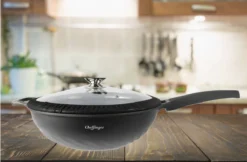 Chefflinger Wokpan - Antiaanbak - 32cm 13 Chefflinger Wokpan - Antiaanbak - 32cm -Greenpan Winkel 1200x787