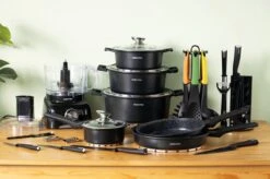 Swiss Pro+ - SWP41D22 - Pannenset 41 Delig - Foodprocessor - Messenblok 8 Delig - Kookgerei Set Met Houder 7 Delig - Starters Pakket - 2022 Serie - Limited Edition -uitzet 21 Swiss Pro+ - SWP41D22 - Pannenset 41 Delig - Foodprocessor - Messenblok 8 Delig - Kookgerei Set Met Houder 7 Delig - Starters Pakket - 2022 Serie - Limited Edition -uitzet -Greenpan Winkel 1200x799 101