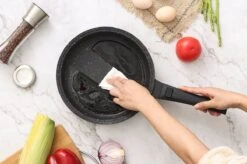 Swiss Pro+ | Set 14 Delige Pannenset | Inductie - Pannensets - Glazen Deksel - Met Afneembare Handgreep - Marmeren Interieur -PFAS-vrij | Black (Zwart) -Greenpan Winkel 1200x799 78