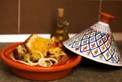 CRAFLAIR ~ Tajine ~ Ø 30 Cm ~ Geschikt Voor Inductie - Adapter ~ Handgemaakt ~ Geglazuurd Keramiek -Greenpan Winkel 1200x800 123