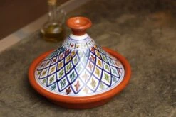 CRAFLAIR ~ Tajine ~ Ø 30 Cm ~ Geschikt Voor Inductie - Adapter ~ Handgemaakt ~ Geglazuurd Keramiek -Greenpan Winkel 1200x800 124