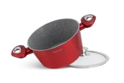 Edënbërg Red Line -15-delige Luxe Pannenset Van Gesmeed Aluminium - Rood/Metallic -Greenpan Winkel 1200x800 181