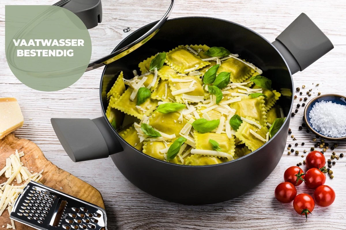 ISENVI Avon Compleet Set - Pannenset 6 Delig - Ergo Grepen 6 ISENVI Avon Compleet Set - Pannenset 6 Delig - Ergo Grepen - Afbeelding 6