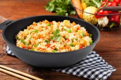 Rosmarino Black Line - Wokpan - Ø30cm - 100% PFAS & PFOA Vrij - Gegoten Aluminium - Non-stick Minerale Coating - Ergonomische Handgreep - Geschikt Voor Alle Warmtebronnen & Vaatwasser -Greenpan Winkel 1200x800 32