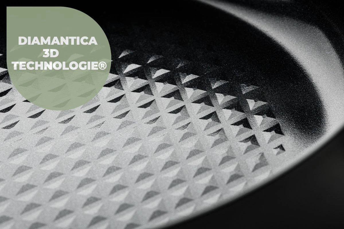 ISENVI Murray Keramische Koekenpan 24 CM - RVS Greep 6 ISENVI Murray Keramische Koekenpan 24 CM - RVS Greep - Afbeelding 6