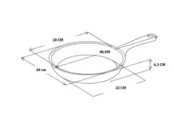 GreenPan Memphis Koekenpan 28cm - Zwart - Inductie - PFAS-vrij 18 GreenPan Memphis Koekenpan 28cm - Zwart - Inductie - PFAS-vrij -Greenpan Winkel 1200x800 95