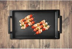 Eurolux Teppanyaki Plaat Met Grepen - 41 X 24 X 2.5 Cm - Zwart - Aluminium - Geschikt Voor Alle Warmtebronnen -Greenpan Winkel 1200x809 2