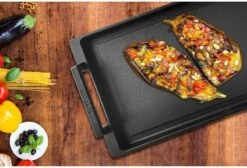 Eurolux Teppanyaki Plaat Met Grepen - 41 X 24 X 2.5 Cm - Zwart - Aluminium - Geschikt Voor Alle Warmtebronnen -Greenpan Winkel 1200x815 4