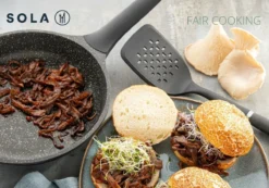 Sola Koekenpan Fair Cooking - Ø 28 Cm - Zwart/wit - Aluminium - Antiaanbaklaag -Greenpan Winkel 1200x842