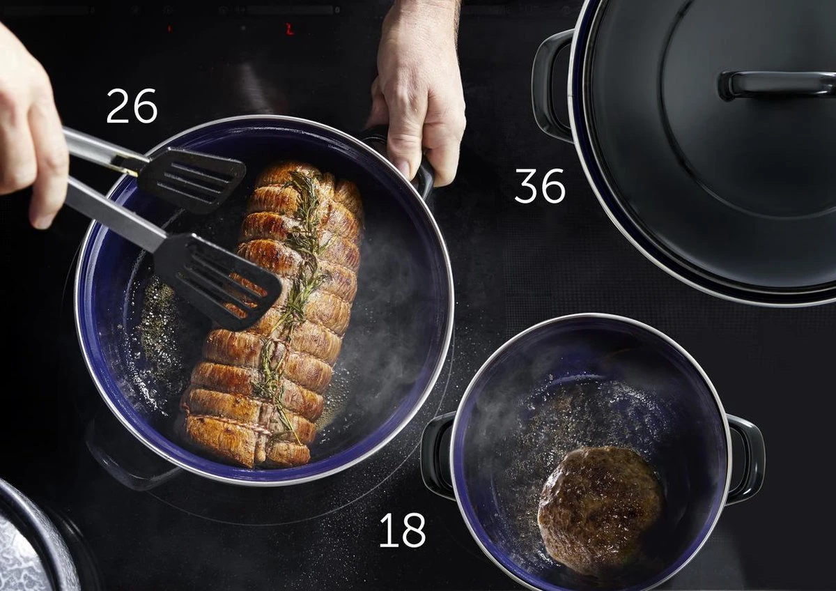 BK Fortalit Braadpan Ø 28 Cm / 4L - Emaille - Inductie 3 BK Fortalit Braadpan Ø 28 Cm / 4L - Emaille - Inductie - Afbeelding 3