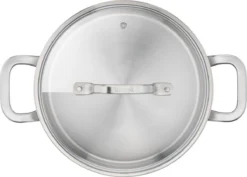 Tefal Virtuoso Pannenset 5 Delig - Hoge Kookpan Ø 22 Cm + Steelpan Ø 16 Cm + Kookpannen Ø 18/20/24 Cm -Greenpan Winkel 1200x862