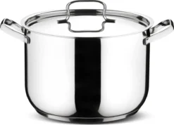 Lagostina Sfisiosa Acciaio SFIZIOSA ACCIAIO 10-delig (hoge Kookpan 22 Cm + Kookpan 18/22 Cm + Hapjespan 24 Cm + Steelpan 14 Cm + Melkpot 12 Cm + Deksels 14/18/22/24 Cm) 12 Lagostina Sfisiosa Acciaio SFIZIOSA ACCIAIO 10-delig (hoge Kookpan 22 Cm + Kookpan 18/22 Cm + Hapjespan 24 Cm + Steelpan 14 Cm + Melkpot 12 Cm + Deksels 14/18/22/24 Cm) -Greenpan Winkel 1200x867