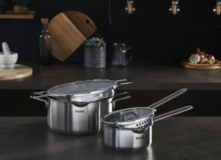 Tefal Nordica Pannenset 4 Delig - Steelpan Ø16 Cm & Kookpan Ø 18 + Ø 20 + Ø 24 Cm -Greenpan Winkel 1200x870 1