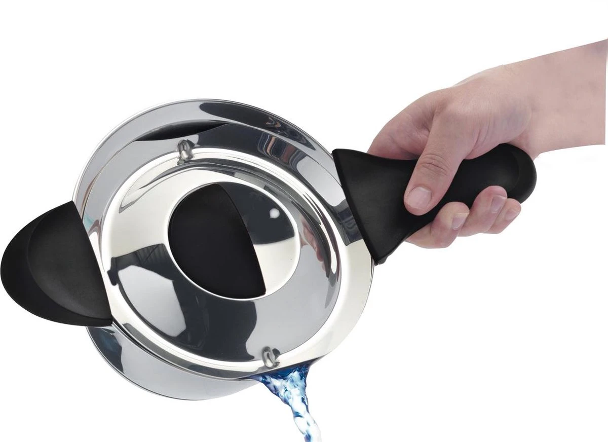 BK Q-linair Classic Pannenset - 5 Delig - RVS - Veilig Afgietsysteem - Inductie 14 BK Q-linair Classic Pannenset - 5 Delig - RVS - Veilig Afgietsysteem - Inductie - Afbeelding 14