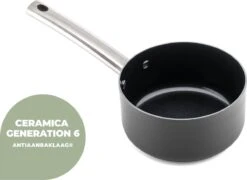 ISENVI Murray Keramische Sauspan 16 CM - RVS Greep -Greenpan Winkel 1200x873 2