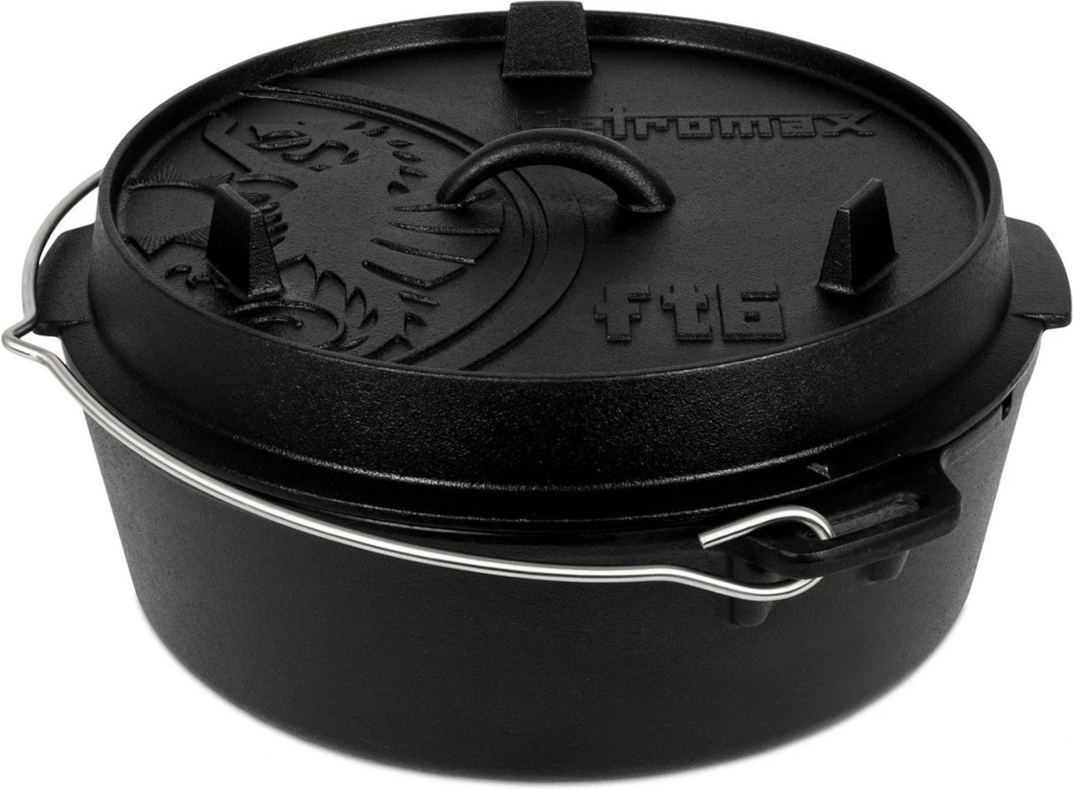 Petromax - Dutch Oven 5,5L/ft 6 - Zonder Pootjes 8 Petromax - Dutch Oven 5,5L/ft 6 - Zonder Pootjes - Afbeelding 8