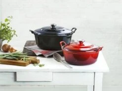 Le Creuset Braadpan Faitout Tradition Kersenrood - ø 24 Cm / 3 Liter -Greenpan Winkel 1200x898 7