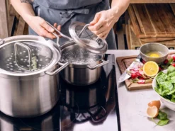 BK Q-linair Master Glas Pannenset - 5-delig - Glazen Deksel - Veilig Afgietsysteem - Inductie -Greenpan Winkel 1200x900 3