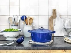 BK Bourgogne Braadpan Ø 24 Cm - Blauw - Gietijzer - Inductie -Greenpan Winkel 1200x900 44
