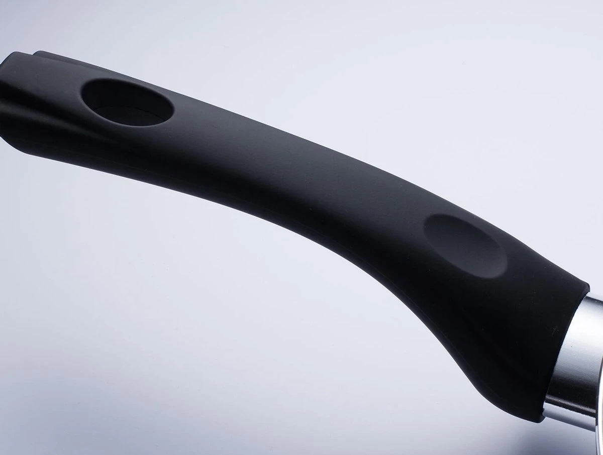 Sola Hapjespan Stonehenge - Ø 28 Cm - Zwart/wit - Aluminium - Antiaanbaklaag 5 Sola Hapjespan Stonehenge - Ø 28 Cm - Zwart/wit - Aluminium - Antiaanbaklaag - Afbeelding 5