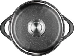 Smile 10-Delige Pannenset - Anti Aanbaklaag - Vaatwasser Bestendig - Zwart - MGK-17 14 Smile 10-Delige Pannenset - Anti Aanbaklaag - Vaatwasser Bestendig - Zwart - MGK-17 -Greenpan Winkel 1200x919 3