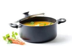 GreenPan Cambridge Kookpan Met Deksel 24cm - Zwart - Inductie - PFAS-vrij -Greenpan Winkel 1200x926 41