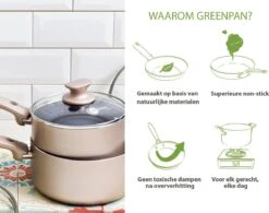 GreenPan Cambridge Inductie Grillpan - Ø 28 Cm - PFAS-vrij - Brons -Greenpan Winkel 1200x945 3