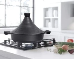Aluminium Tajine Agadir- Matt Black Geschikt Ook Voor Inductie -Greenpan Winkel 1200x960 2