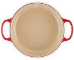 Le Creuset - Gietijzeren - Lage Braadpan - 24cm - Kersenrood -Greenpan Winkel 1200x969 7