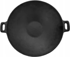 Cast Iron Wokpan / Wadjan Gietijzer - ø 31 Cm - Zonder Anti-aanbaklaag -Greenpan Winkel 1200x975