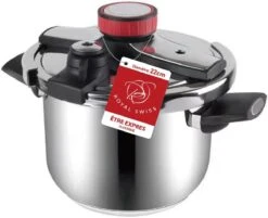 Royal Swiss Snelkookpan / Couscous Pan - 2 In 1 - 10 Liter - Ø 26 Cm - RVS - Inductie - Automatische Sluiting -Greenpan Winkel 1200x976 7