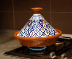 CRAFLAIR ~ Tajine ~ Ø 30 Cm ~ Geschikt Voor Inductie - Adapter ~ Handgemaakt ~ Geglazuurd Keramiek -Greenpan Winkel 1200x982 4