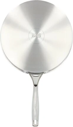 4goodz Dubbelwandige RVS Hapjespan Met Deksel 28 Cm - Zilver -Greenpan Winkel 693x1200 2