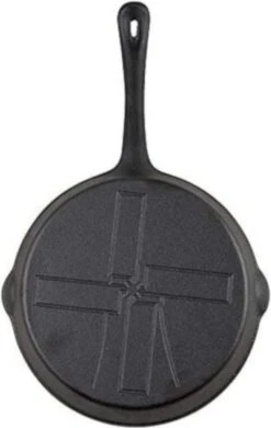 The Windmill Koekenpan Skillet Maxi 26 Cm Gietijzer Zwart -Greenpan Winkel 760x1200 1
